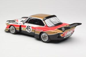 BMW 3.5 CSL E9 #45 Hermetite T. Walkinshaw / J. Fitzpatrick 24 Hours of Le Mans 1976 Minichamps 1:18 155762645 Metall — Bild 5 von 6