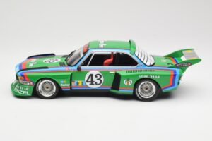 BMW 3.5 CSL E9 Schnitzer #43 D. Quester / A. Krebs 24 Hours of Le Mans 1976 Minichamps 1:18 155762643 Metall — Bild 3 von 6