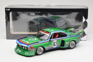 BMW 3.5 CSL E9 Schnitzer #43 D. Quester / A. Krebs 24 Hours of Le Mans 1976 Minichamps 1:18 155762643 Metall — Bild 6 von 6