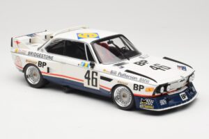 BMW 3.5 CSL E9 #46 Team Brock P. Brock / F. Muir / J. Aubriet 24 Hours of Le Mans 1976 Minichamps 1:18 153762646 Metall — Bild 4 von 6