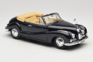 BMW 502 Cabriolet Schwarz Maisto 1:18 31817 Metall — Bild 6 von 8
