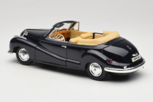 BMW 502 Cabriolet Schwarz Maisto 1:18 31817 Metall — Bild 7 von 8