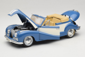 BMW 502 Cabriolet Blau Tchibo 1:18 45396 Metall — Bild 2 von 8
