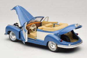 BMW 502 Cabriolet Blau Tchibo 1:18 45396 Metall — Bild 5 von 8