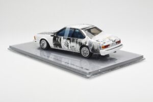 BMW 635 CSi E24 Art Car Robert Rauschenberg AUTOart 1:18 80430150924 Metall — Bild 5 von 8