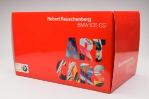 BMW 635 CSi E24 Art Car Robert Rauschenberg AUTOart 1:18 80430150924 Metall — Bild 7 von 8