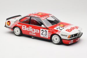 BMW 635 CSi E24 Belga Juma Racing M. Winkelhock / T. Regout 24 Hours of Spa 1985 Minichamps 1:18 155852523 Metall — Bild 4 von 6