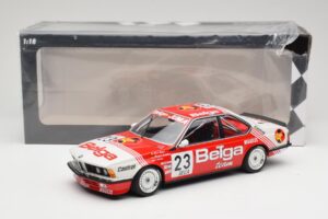 BMW 635 CSi E24 Belga Juma Racing M. Winkelhock / T. Regout 24 Hours of Spa 1985 Minichamps 1:18 155852523 Metall — Bild 6 von 6