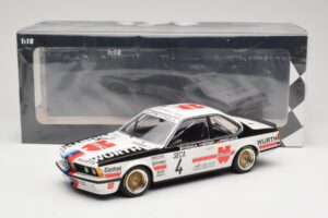 BMW 635 CSi E24 BMW Italia #4 R. Ravaglia / G. Berger 24 Hours of Spa 1984 Minichamps 1:18 155842504 Metall — Bild 6 von 6