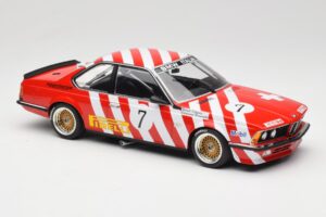 BMW 635 CSi E24 #7 BMW Italia G. Brancatelli / H. Kelleners Brno Grand Prix 1984 Minichamps 1:18 155842507 Metall — Bild 4 von 6