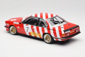 BMW 635 CSi E24 #7 BMW Italia G. Brancatelli / H. Kelleners Brno Grand Prix 1984 Minichamps 1:18 155842507 Metall — Bild 5 von 6
