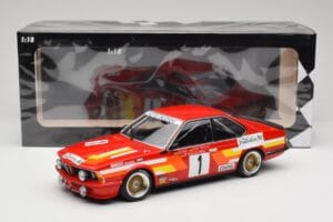 BMW 635 CSi E24 #1 U. Felder / D. Hamelmann Auto Budde Winners 24 Hours of Nürburgring 1985 Minichamps 1:18 155852501 Metall — Bild 6 von 6