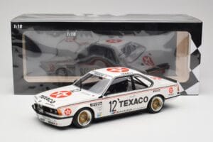 BMW 635 CSi E24 #12 R. Metge / C. Ballot-Léna Bavaria Automobiles 24 Hours of Spa 1985 Minichamps 1:18 155852513 Metall — Bild 6 von 6