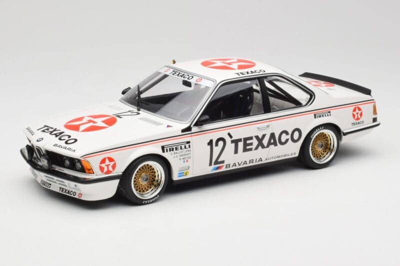BMW 635 CSi E24 #12 R. Metge / C. Ballot-Léna Bavaria Automobiles 24 Hours of Spa 1985 Minichamps 1:18 155852513 Metall