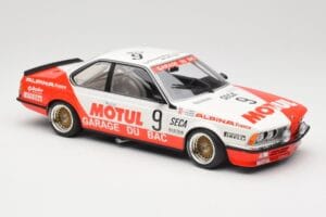 BMW 635 CSi E24 #9 Hollinger / P. Giroix Garage du Bac 24 Hours of Spa 1984 Minichamps 1:18 155842509 Metall — Bild 4 von 6