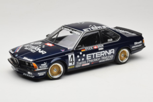 BMW 635 CSi E24 Schnitzer Eterna #4 H. Stuck / W. Brun 3rd Place Brno Grand Prix ETCC 1983 Minichamps 1:18 155832504 Metall