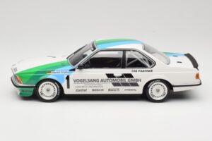 BMW 635 CSi E24 Vogelsang Automobile H. Grohs Winner Bergischer Löwe Zolder 1984 Minichamps 1:18 155842511 Metall — Bild 3 von 6
