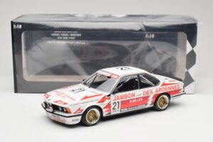 BMW 635CSi E24 Team Brun Motorsport #21 H. Grohs / T. Boutsen Spa 24 Hours 1985 Minichamps 1:18 155852521 Metall — Bild 6 von 6