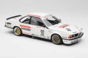 BMW 635CSi E24 Team Schnitzer Eterna #30 S. Bellof / S. Danner ETCC 1984 Minichamps 1:18 155832530 Metall — Bild 4 von 6