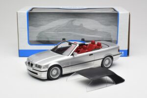 BMW Alpina B3 E36 3.2 Cabriolet Arctic Silver MCG 1:18 MCG18322 Metall — Bild 8 von 8