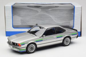 BMW Alpina B7 Turbo E24 Polaris Silver MCG 1:18 MCG18234 Metall — Bild 6 von 6