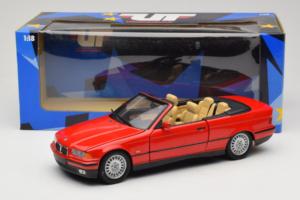 BMW 3 Series E36 Cabriolet Rot UT Models 1:18 BMW005 Metall — Bild 8 von 8