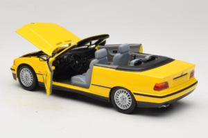 BMW 3 Series E36 Cabriolet Gelb UT Models 1:18 BMW007 Metall — Bild 5 von 8