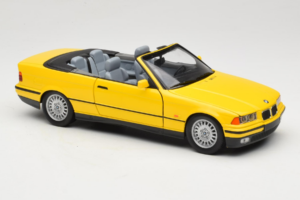 BMW 3 Series E36 Cabriolet Gelb UT Models 1:18 BMW007 Metall — Bild 6 von 8