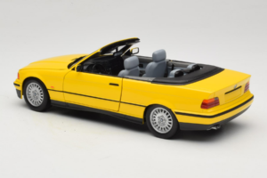 BMW 3 Series E36 Cabriolet Gelb UT Models 1:18 BMW007 Metall — Bild 7 von 8