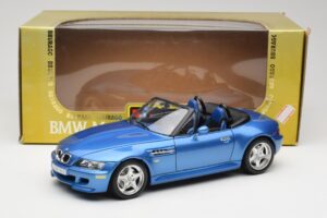 BMW Z3 E36 M Roadster Estoril Blue Bburago 1:18 3349-M1 Metall — Bild 8 von 8