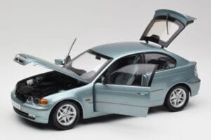 BMW 325Ti E46 Compact Hellblau Metallic Kyosho 1:18 80430024439 Metall — Bild 2 von 8
