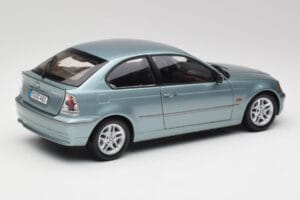BMW 325Ti E46 Compact Hellblau Metallic Kyosho 1:18 80430024439 Metall — Bild 3 von 8