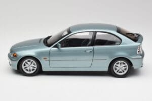BMW 325Ti E46 Compact Hellblau Metallic Kyosho 1:18 80430024439 Metall — Bild 4 von 8