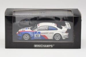 BMW M3 GTR E46 #42 J. Muller / D. Muller / H-J. Stuck / P. Lamy 24 Hours Nurburgring Winner 2004 Minichamps 1:43 444042342 Me — Bild 4 von 4