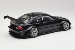 BMW M3 GTR E46 Plain Body Jet Schwarz AUTOart 1:18 80447 Metall — Bild 2 von 6