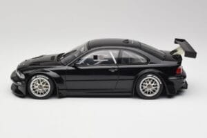 BMW M3 GTR E46 Plain Body Jet Schwarz AUTOart 1:18 80447 Metall — Bild 3 von 6