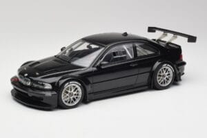 BMW M3 GTR E46 Plain Body Jet Schwarz AUTOart 1:18 80447 Metall