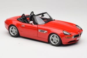 BMW Z8 E52 Rot Bburago 1:18 Z8001 Metall — Bild 6 von 8