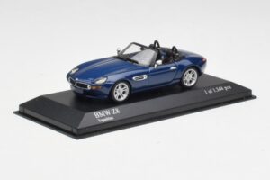 BMW Z8 E52 Topas Blau Minichamps 1:43 431028740 Metall — Bild 2 von 5