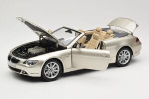 BMW 6 Series E64 Cabriolet Mineral Silver Metallic Kyosho 1:18 80430153437 Metall — Bild 2 von 9