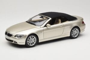 BMW 6 Series E64 Cabriolet Mineral Silver Metallic Kyosho 1:18 80430153437 Metall — Bild 3 von 9