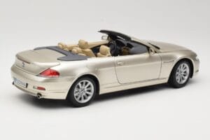 BMW 6 Series E64 Cabriolet Mineral Silver Metallic Kyosho 1:18 80430153437 Metall — Bild 4 von 9