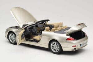 BMW 6 Series E64 Cabriolet Mineral Silver Metallic Kyosho 1:18 80430153437 Metall — Bild 6 von 9