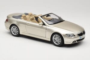 BMW 6 Series E64 Cabriolet Mineral Silver Metallic Kyosho 1:18 80430153437 Metall — Bild 7 von 9