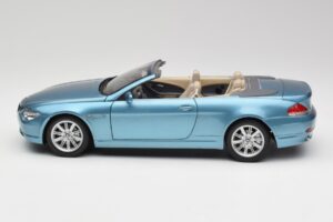 BMW 6 E64 Cabriolet Hellblau Kyosho 1:18 80430153440 Metall — Bild 4 von 8