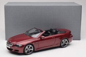 BMW M6 E64 Cabriolet Rot Kyosho 1:18 80430417423 Metall — Bild 8 von 8