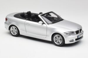 BMW 135i E88 Cabriolet Titan Silber Kyosho 1:18 80430427021 Metall — Bild 6 von 8