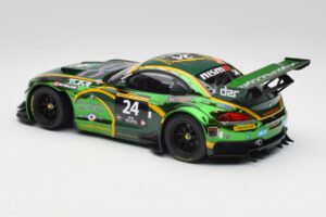 BMW Z4 E89 GT3 #24 Saudi Falcons K. Al Faisal / A. Binladen Dubai 24 Hours 2013 Minichamps 1:18 151132324 Metall — Bild 5 von 6
