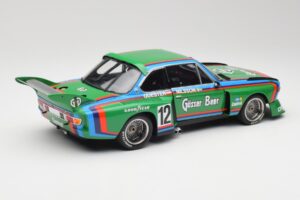 BMW 3.5 CSL E9 Gruppe 5 #12 H. Quester / G. Nilsson Zeltweg Winner 1976 Minichamps 1:18 180762012 Metall — Bild 3 von 8