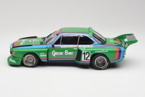 BMW 3.5 CSL E9 Gruppe 5 #12 H. Quester / G. Nilsson Zeltweg Winner 1976 Minichamps 1:18 180762012 Metall — Bild 4 von 8